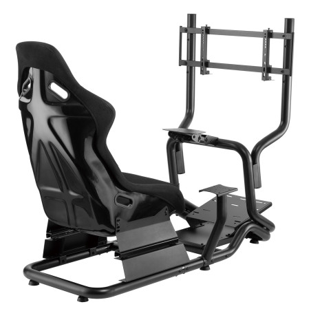 Stativ med racingsits för NanoRS-ratt, max 130 kg, max 50 grader, RS702. | HandlaSmidigt.se