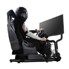 Stativ med racingsits för NanoRS-ratt, max 130 kg, max 50 grader, RS702.