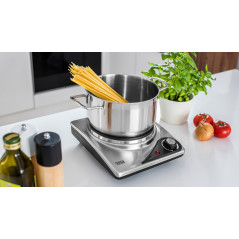 Bärbar enkel elektrisk spis 1500W