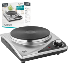 Bärbar enkel elektrisk spis 1500W