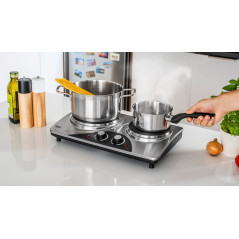 Bärbar dubbel elektrisk spis 2500W