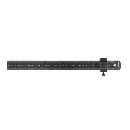 Linjal med stopp, 30 cm | HandlaSmidigt.se