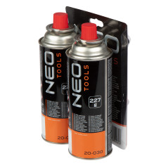 Gasbrännare med skruvlock + 2 gaspatroner med butangas, 227g | HandlaSmidigt.se