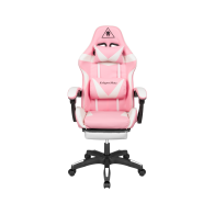 Spelstol Kruger&Matz GX-150 Vit-rosa