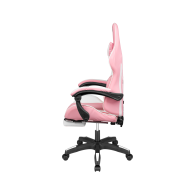 Spelstol Kruger&Matz GX-150 Vit-rosa