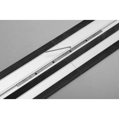 Rälsledningar 2 x 700 mm, anslutning, 2 klämmor | HandlaSmidigt.se