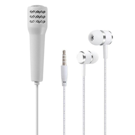 AG100C Mini mikrofon för telefon silver | HandlaSmidigt.se