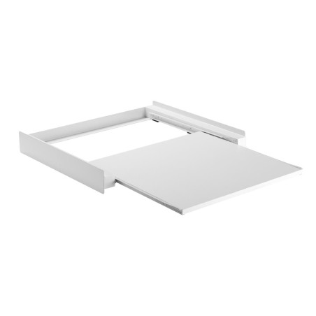 Anslutningsbeslag för tvättmaskin och torktumlare, hylla Maclean, aluminium, universal, max 60 kg, MC-890.