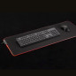 Spelmatta med LED RGB-belysning NanoRS för mus och tangentbord, 800x300x4mm, RS705.