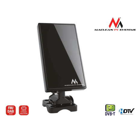 TV-antenn DVB-T inomhus- och utomhus MCTV-970 Svart