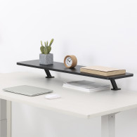 Hylla för skrivbordet för Ergo Office-monitor, skruvbar, 13'~32', max 20 kg, ER-409