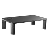 Monitorställ Ergo Office, justerbart, med trådlös laddare Qi, max 20 kg, 17-32 tum, ER-415