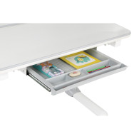 Biurko dla dzieci ergonomiczne z regulacją wysokości Ergo Office, szare, max 100kg,  ER-417 2cz
