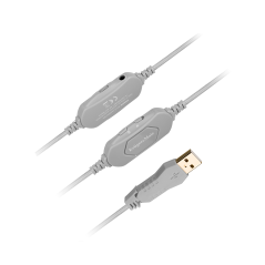 Spelhörlurar för barn Kruger&Matz Gamer Kids, rosa färg