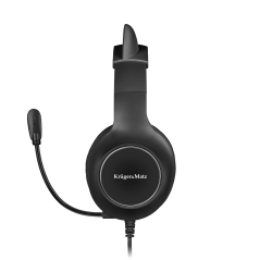 Spelhörlurar för barn Kruger&Matz Gamer Kids, svart färg