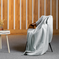 Pälsfilt 130x150 cm TEESA - grå