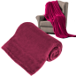 Filt av polar 150x200 cm TEESA - vinröd