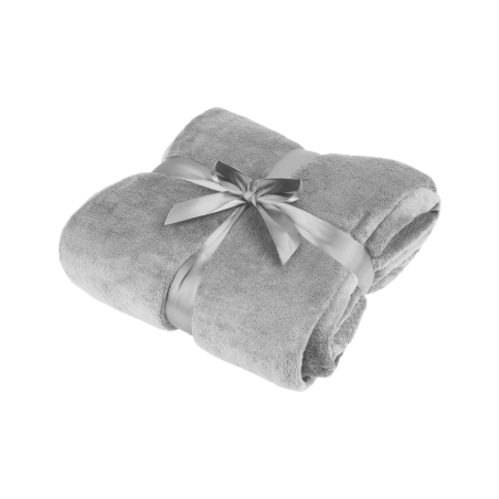 Pälsfilt 200x220 cm TEESA - grå