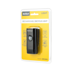 Batteridriven cykellykta fram