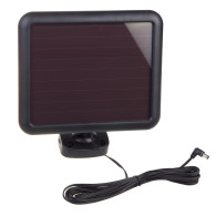 Solcellsdriven LED-strålkastare med rörelsesensor från Maclean Energy IP44, 6W, 360lm, 6000K kallvit, Li-ion-batteri 2400 mAh, 5