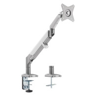 Skärmfäste för skrivbord i grått Ergo Office, med fjäder, 17'-32', 9 kg, ER-405G
