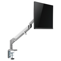 Skärmfäste för skrivbord i grått Ergo Office, med fjäder, 17'-32', 9 kg, ER-405G