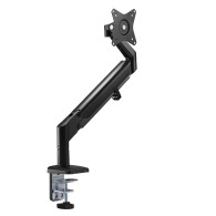 Skrivbordsfäste för svart Ergo Office-monitor, med gasfjäder, 17'-32', 9 kg, ER-405B