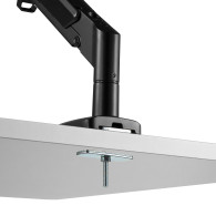 Uchwyt biurkowy do monitora czarny Ergo Office, ze sprężyną gazową, 17'-32', 9 kg, ER-405B