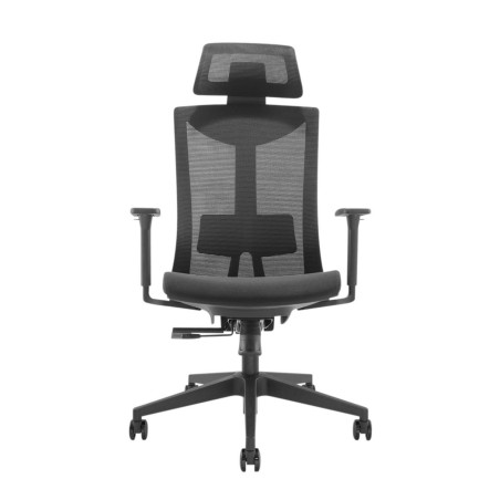 Kontorsstol Ergo Office med hög ryggstöd, premium ergonomiskt, max 150 kg, ER-414.