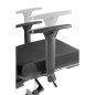 Kontorsstol Ergo Office med hög ryggstöd, premium ergonomiskt, max 150 kg, ER-414.