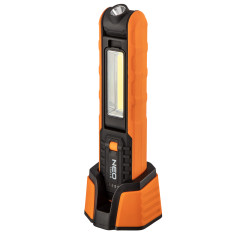 Trådlampa verkstad 500 lm COB + bas + laddare | HandlaSmidigt.se