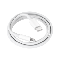 Kabel USB typu C - Lightning REBEL 100 cm biały