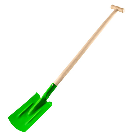 Spade rak, trähandtag, T-handtag | HandlaSmidigt.se