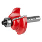Frysk formad med lager, dekorativ, HM, 39,3 x 15,9 mm, axel 8 mm.