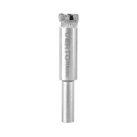 Diamantborrar 4-12 mm med guide, set om 8 st.