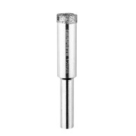 Diamantborrar 5-12 mm med guide, set om 6 st.