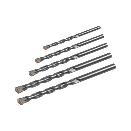 Borrset för betong 5 delar.