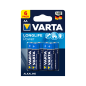 82-584- Alkaliskt batteri aa 1.5 lr6 varta longlife