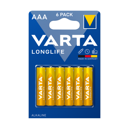 82-662- Alkaliskt batteri AAA 1,5 LR3 Varta Longlife | HandlaSmidigt.se