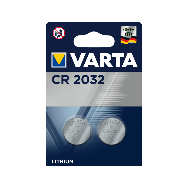 Batteri VARTA CR2032 2 st/fp.