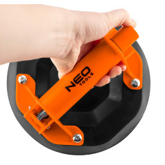 Vakuumhandtag med pump för kakel och glas, 160 kg, i väska.