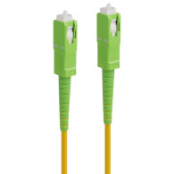 Patchkabel fiberkabel Maclean, SC/APC-SC/APC, singlemode, längd 1m, simplex, G657A2, MCTV-431