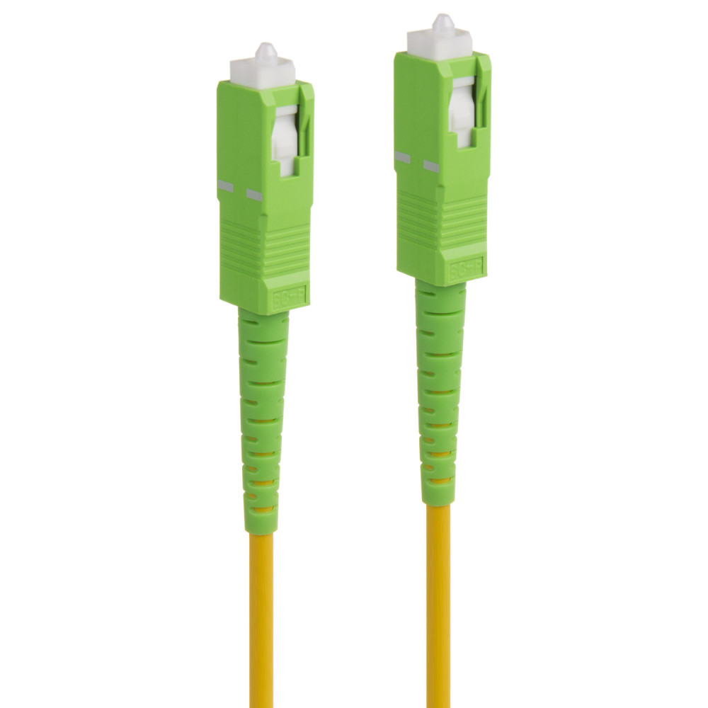 Patchkabel fiberkabel Maclean, SC/APC-SC/APC, singlemode, längd 1m, simplex, G657A2, MCTV-431 Patchkabel fiberkabel Maclean, SC/APC-SC/APC, singlemode, längd 1m, simplex, G657A2, MCTV-431