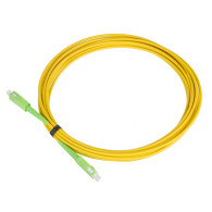 Patchkabel fiberkabel Maclean, SC/APC-SC/APC, singlemode, längd 1m, simplex, G657A2, MCTV-431
