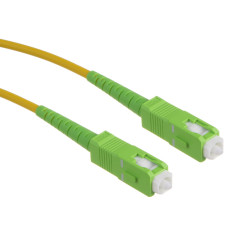 Patchkabel fiberkabel Maclean, SC/APC-SC/APC, singlemode, längd 3m, simplex, G657A2, MCTV-433