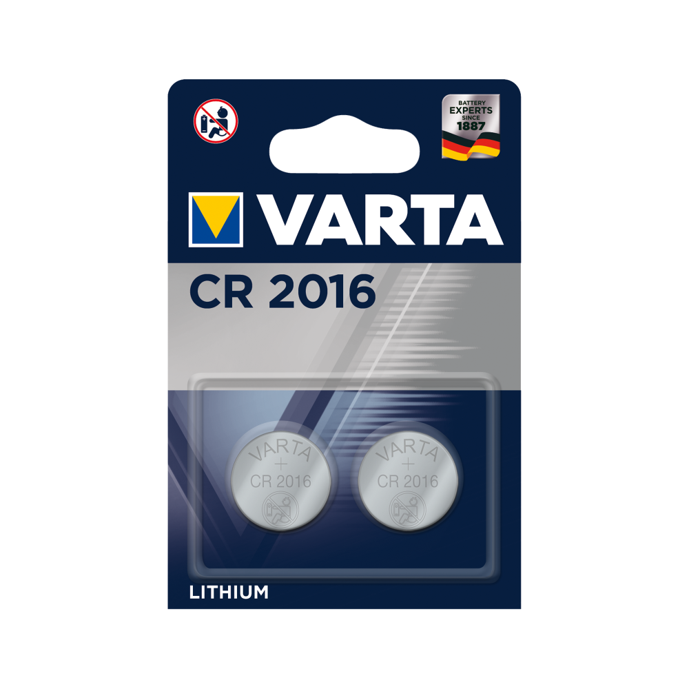 Bateria VARTA CR2016 2szt./bl. Bateria VARTA CR2016 2szt./bl.
