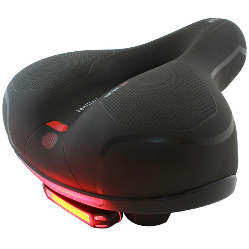 Gel sadel cykellampa