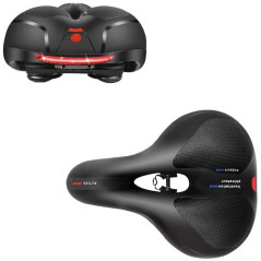 Gel sadel cykellampa