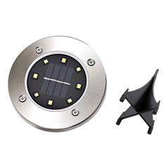 ZD50J Trädgårdssolcellslampa med 8 LED-lampor, set om 4 stycken.