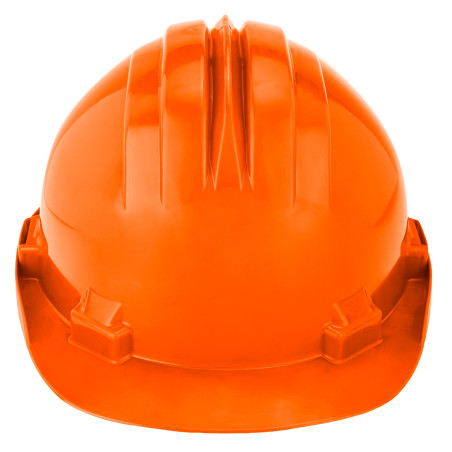 Skyddshjälm certifierad, orange